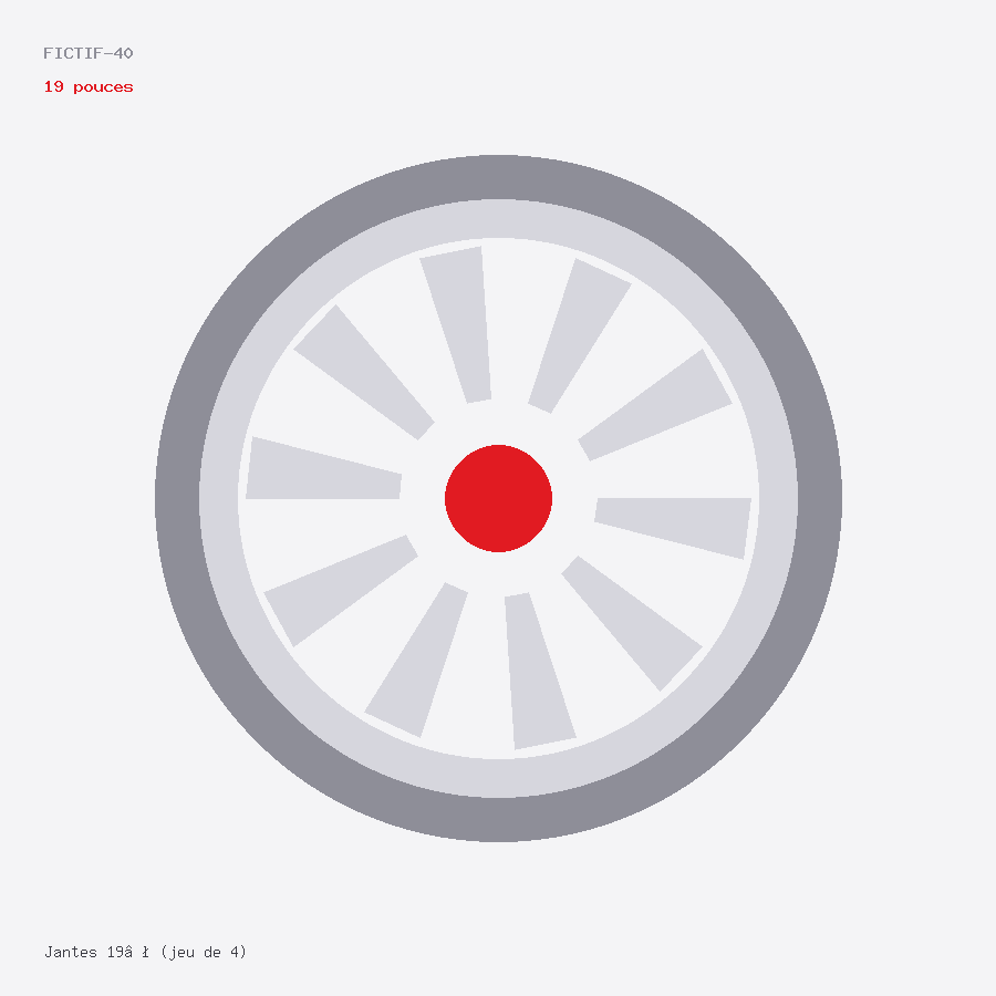 Jantes 19″ (jeu de 4)