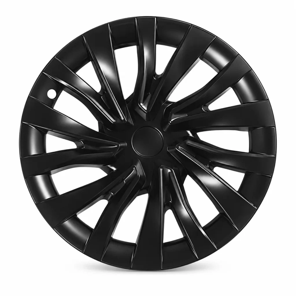 Enjoliveur Nova bord intégral noir mat pour Tesla Model 3, jante 18 pouces