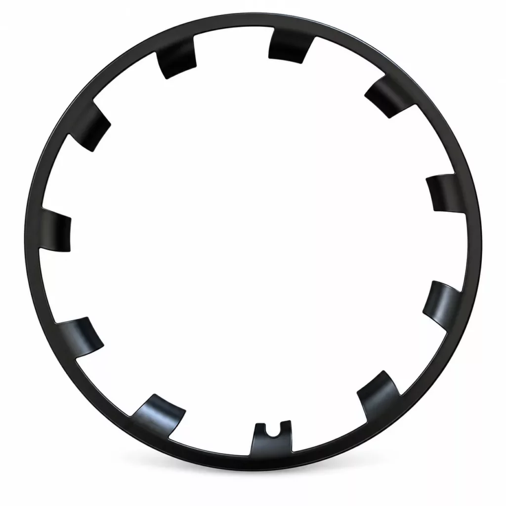 Anneau de protection de jante noir mat pour Tesla Model Y, jante 21 pouces