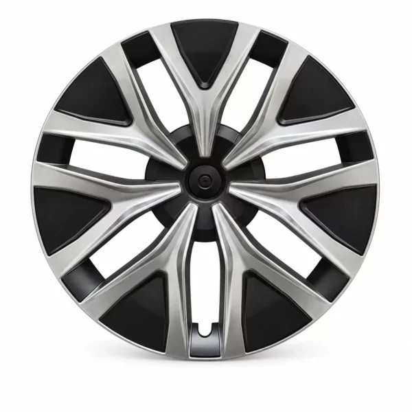 Enjoliveur style nouveau Model Y Performance noir / argent pour Tesla Model Y, jante 19 pouces