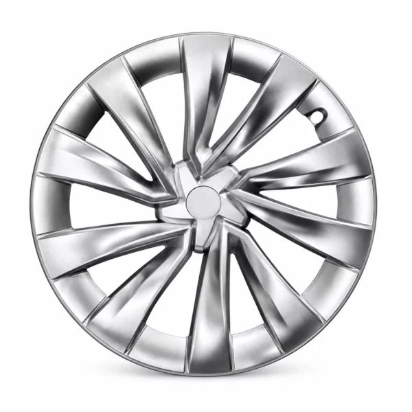 Enjoliveur Nova argent pour Tesla Model Y, jante 20 pouces