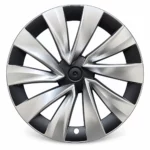 Enjoliveur Nova noir / argent pour Tesla Model Y, jante 20 pouces