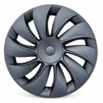 Enjoliveur Cyclone noir mat pour Tesla Model Y, jante 19 pouces