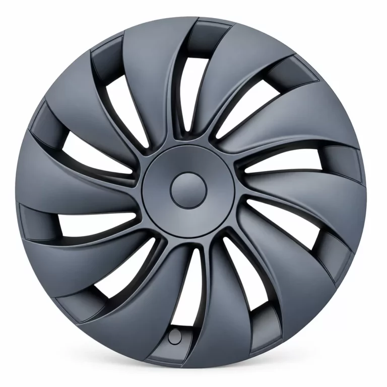Enjoliveur Cyclone noir mat pour Tesla Model Y, jante 19 pouces