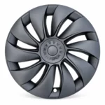 Enjoliveur Cyclone noir mat pour Tesla Model Y, jante 19 pouces