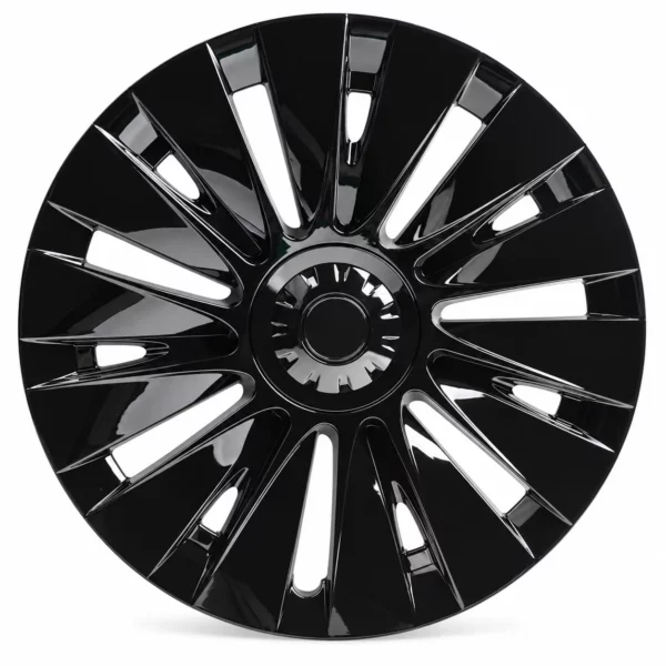 Enjoliveur Apollon Sport bord droit noir brillant pour Tesla Model Y, jante 19 pouces