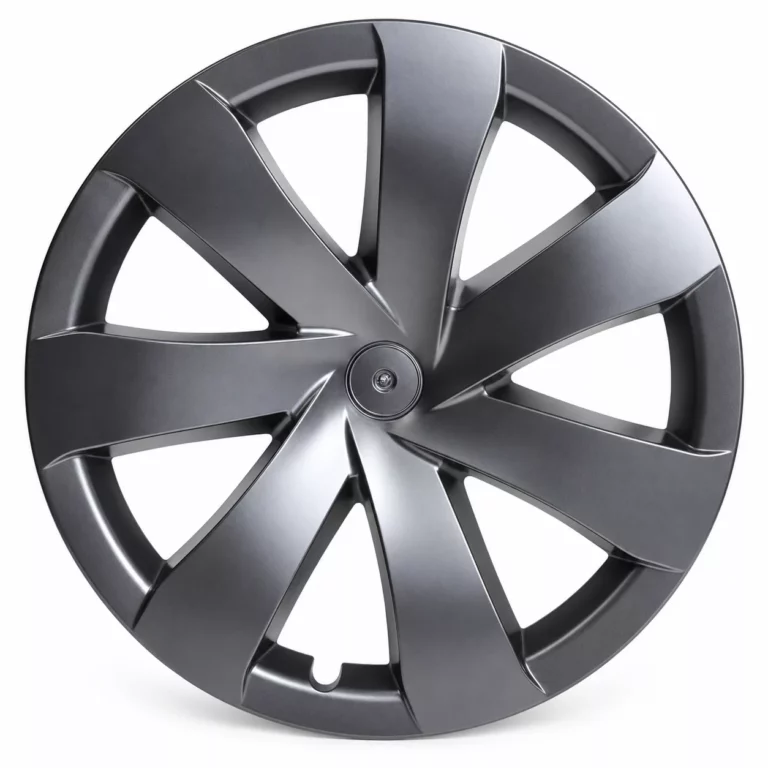 Enjoliveur Lames gris canon pour Tesla Model Y, jante 19 pouces