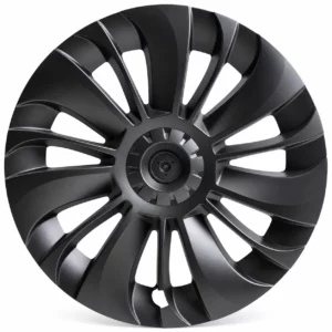 Enjoliveur Hélice symétrique noir mat pour Tesla Model Y, jante 19 pouces