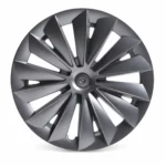 Enjoliveur Lame d’épée gris canon pour Tesla Model Y, jante 19 pouces