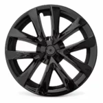 Enjoliveur Toile d’araignée génération 1 noir brillant pour Tesla Model 3, jante 18 pouces