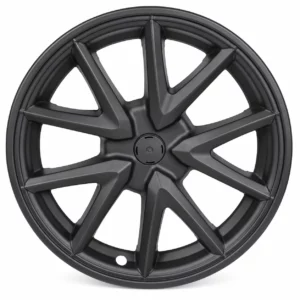 Enjoliveur Sport avec rebord noir mat pour Tesla Model 3, jante 18 pouces