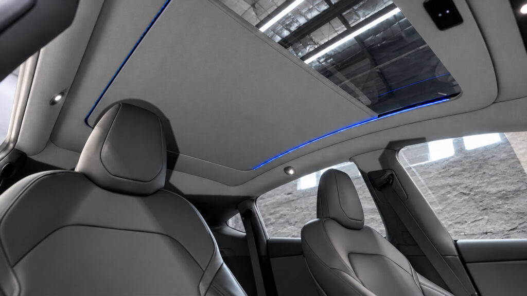 Pare soleil intérieur Model Y